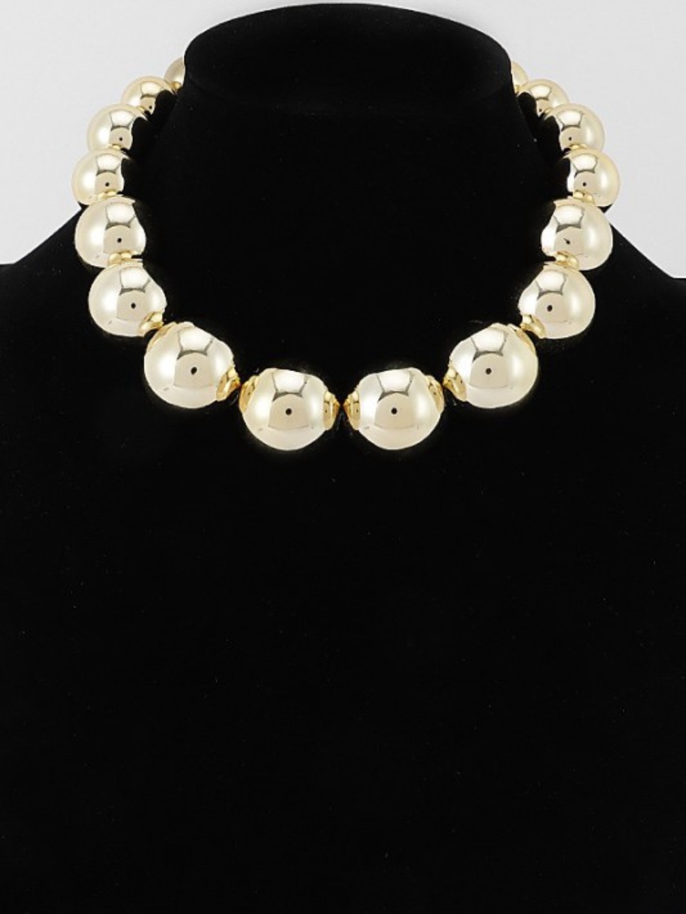 Multi Round Bead Necklace - Picture 5 of 9